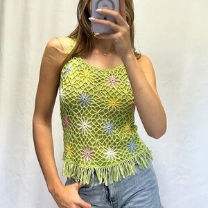Vintage crochet top